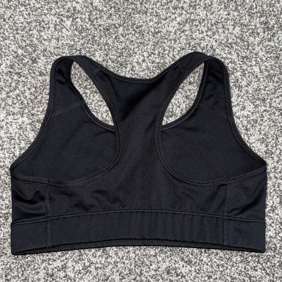 Nike DriFit Racerback Sports Bra in Black - Picture 4 of 4